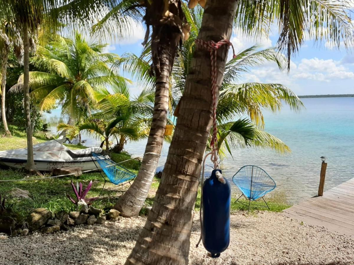 Toto Blue Hotel Boutique Bacalar Dış mekan fotoğraf